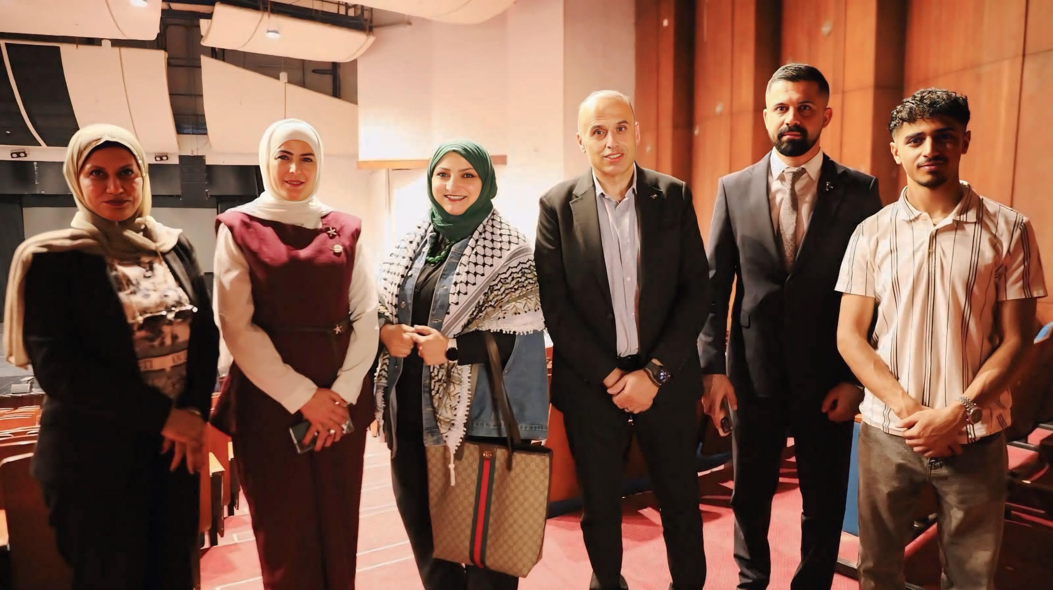 شركة أبناء أبو منشار للتعهدات العامة تشارك في مراسم تأبين المناضلة الراحلة اللواء رشيدة المغربي
