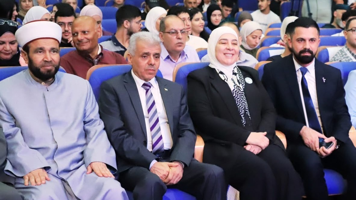شاهر ابو منشار في مؤتمر الجامعات
